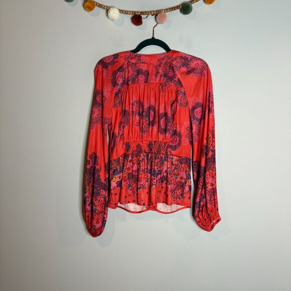 Free People colorful Run Free blouse - Picture 5 of 5
